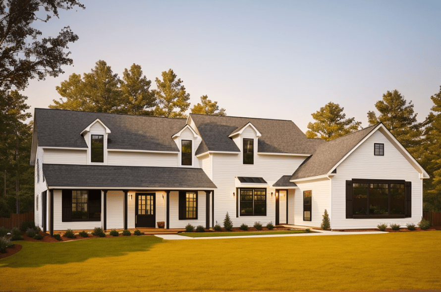 After: Exterior ranch transformation